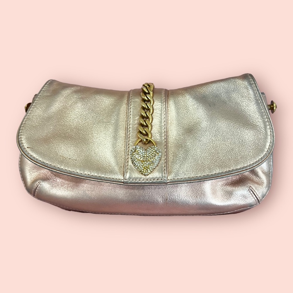 Vintage Juicy Couture Rose Gold handbag Clutch